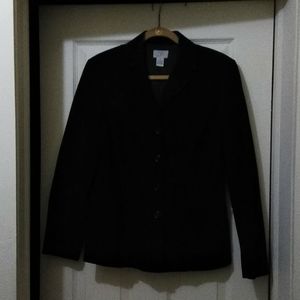 Black Suede Blazer